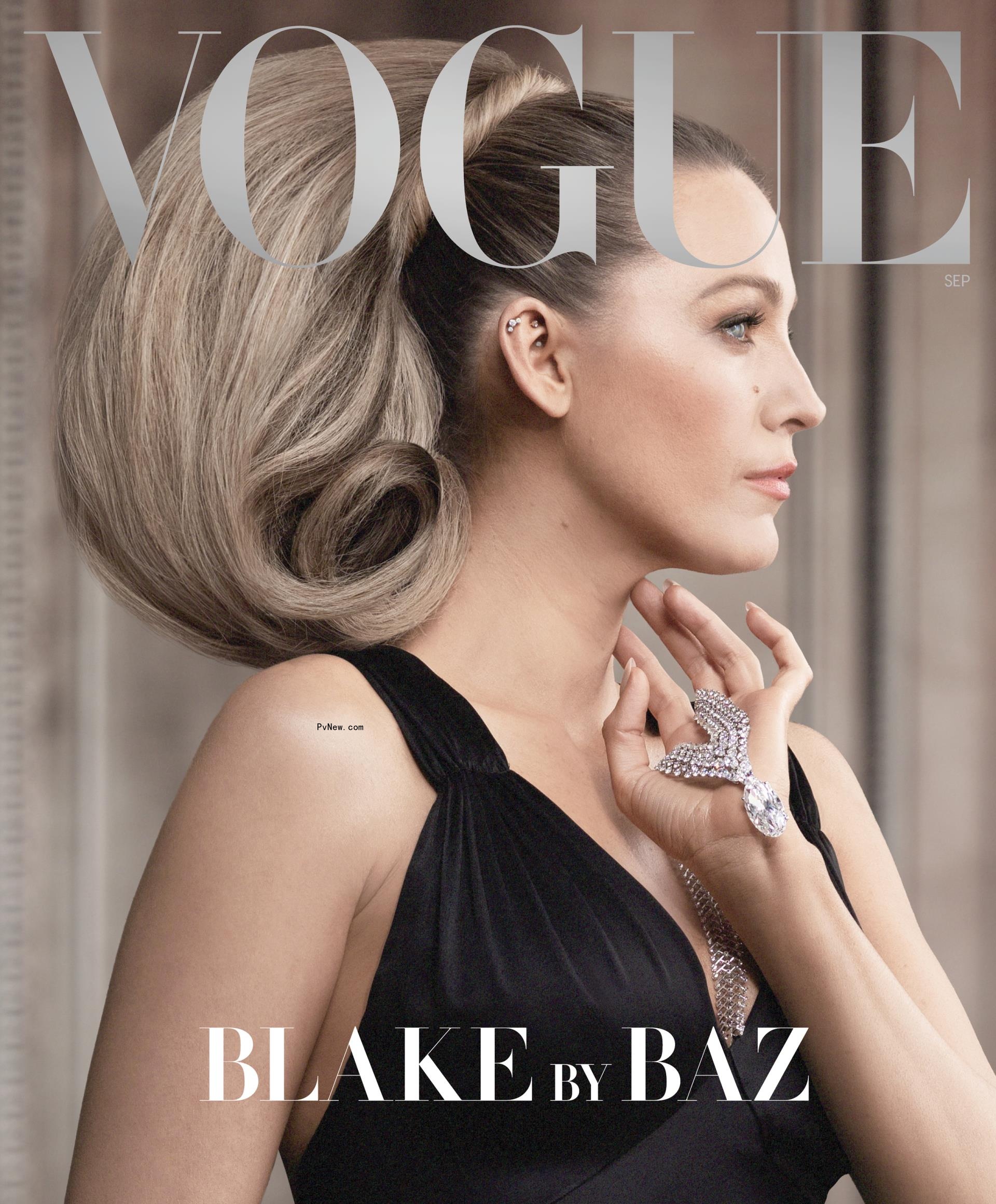 Blake Lively in Vogue's September 2024 issue