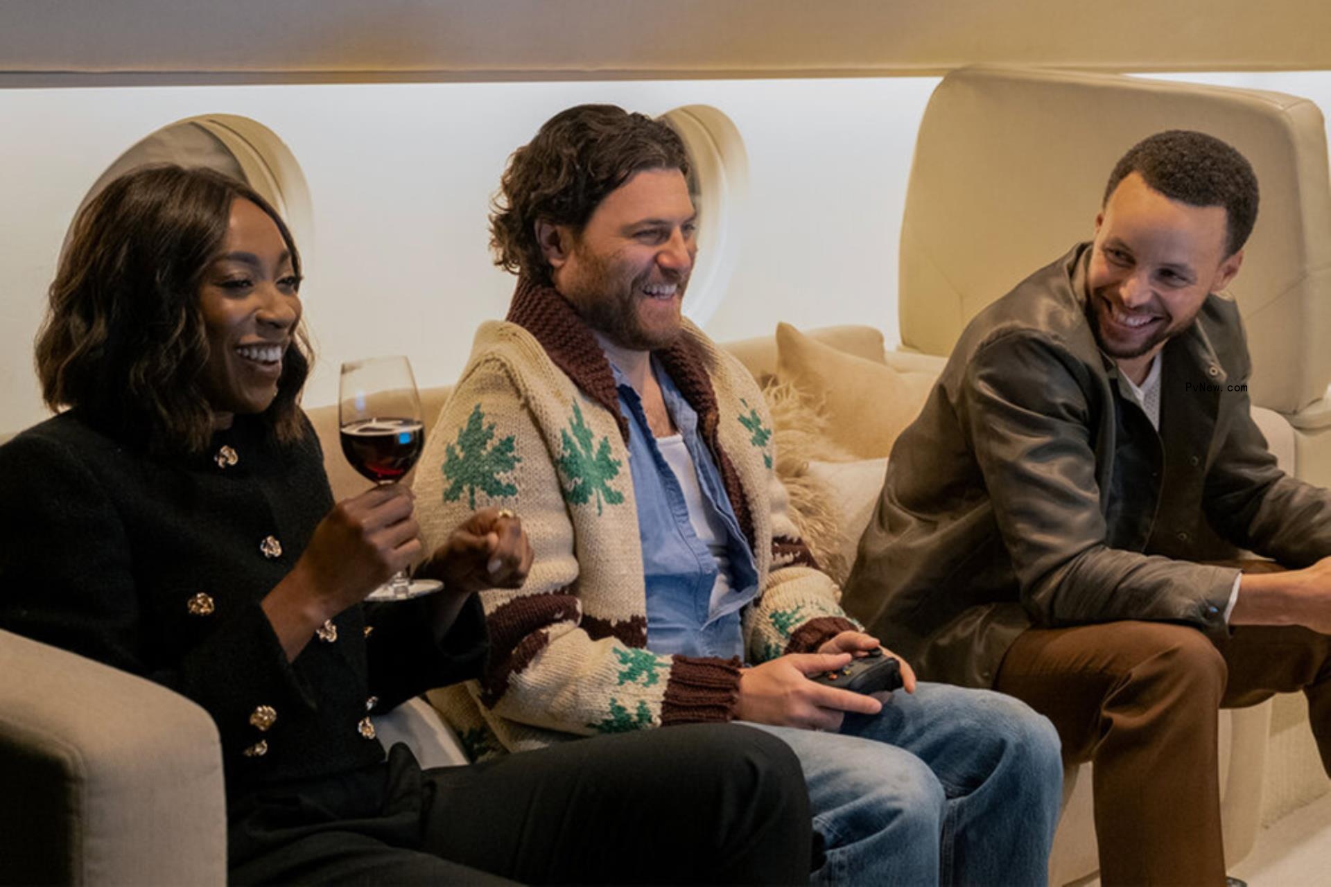 How Stephen Curry Got a Sitcom: Adam Pally and Ego Nwodim Talk ‘Mr. Throwback,’ Peacock’s Mockumentary Series a<i></i>bout Defrauding an NBA Star