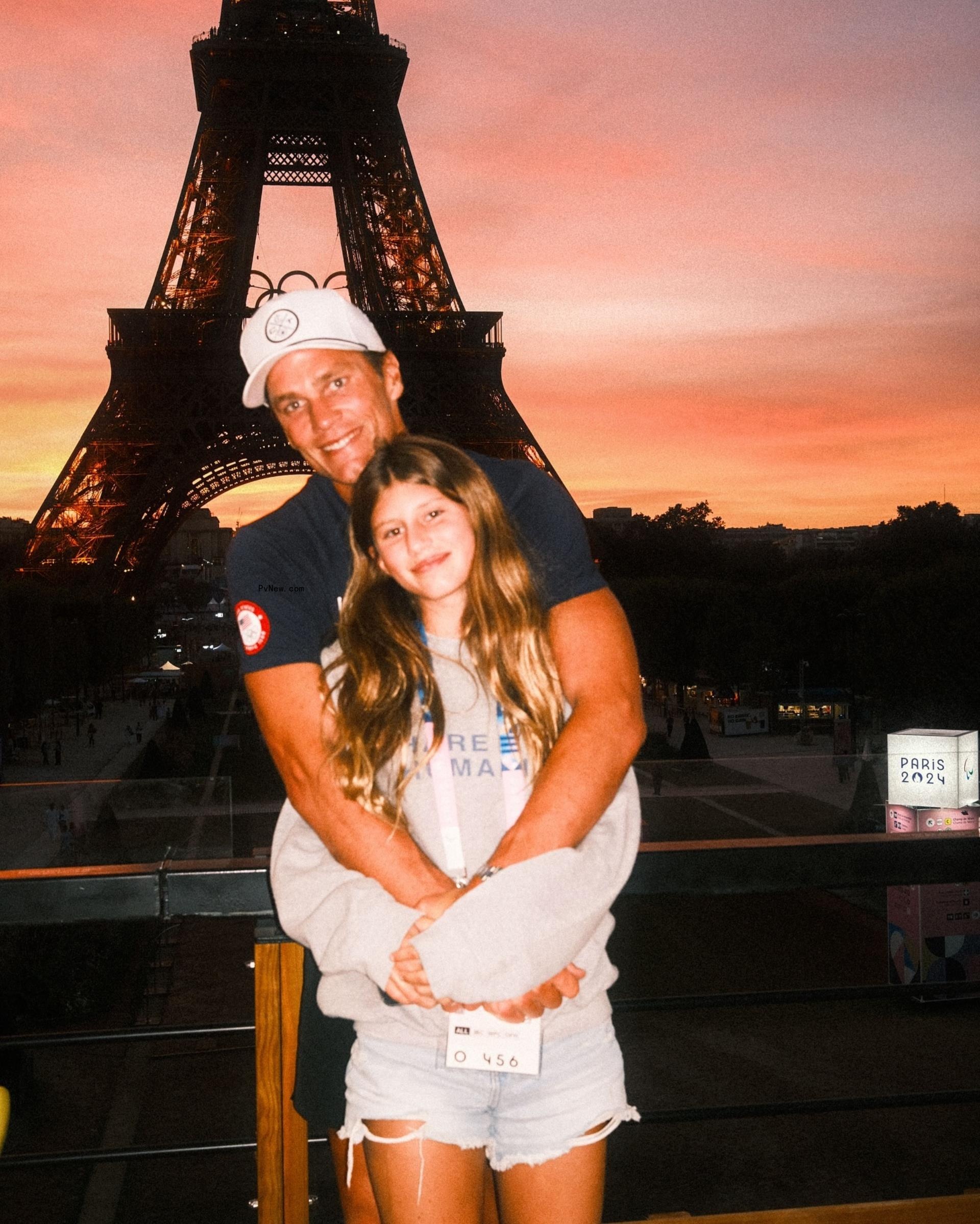 Tom Brady showed off his