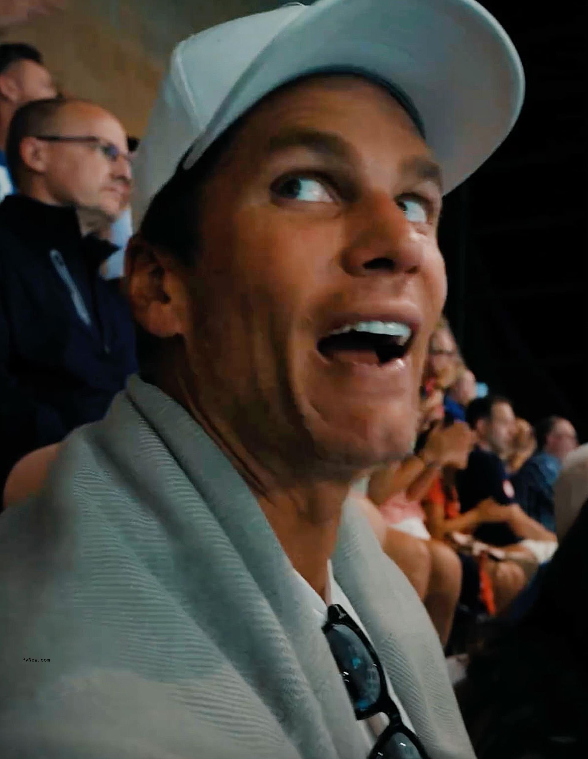 Tom Brady watches 2024 Paris Olympics in Thursday Instagram photo.