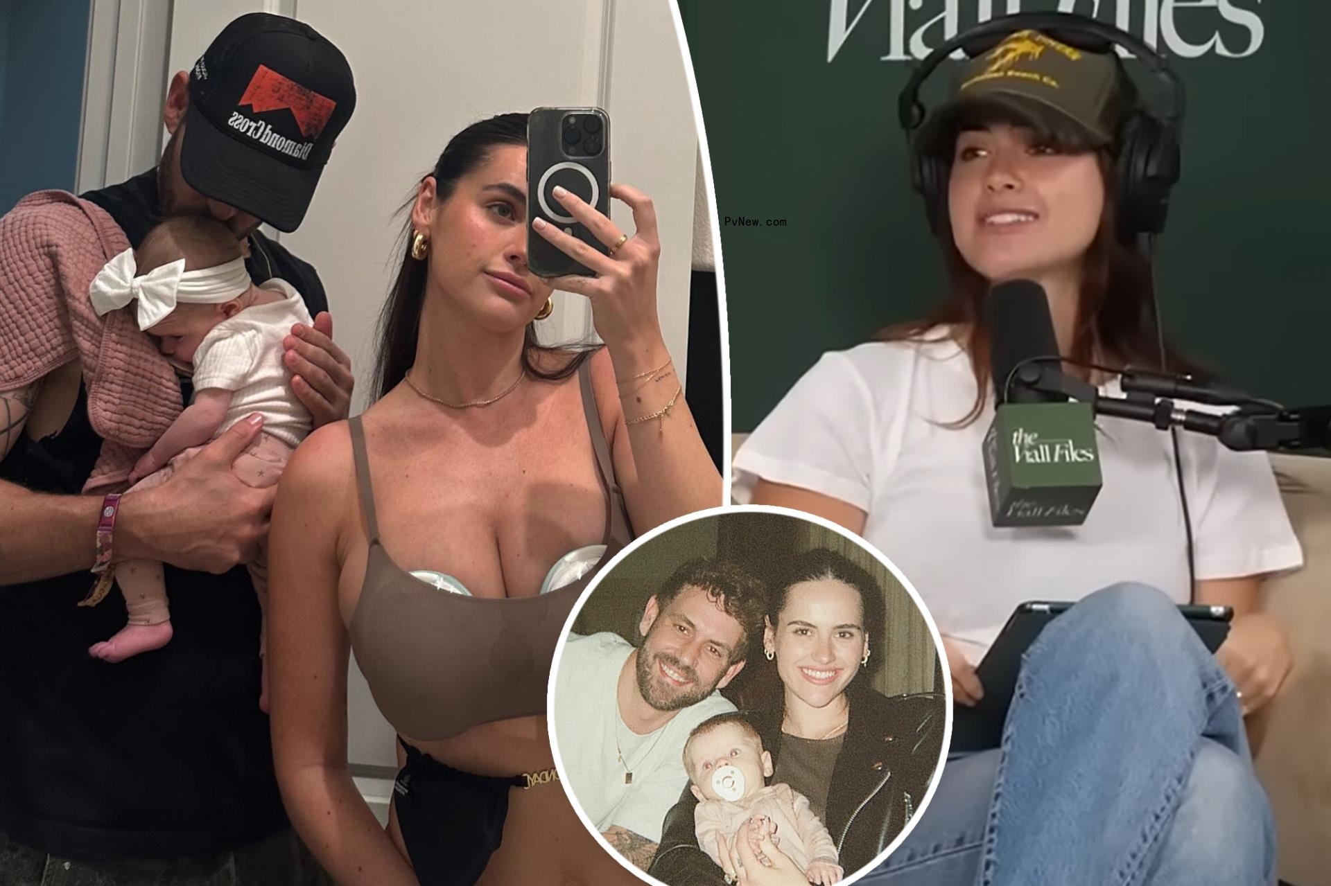 Nick Viall’s wife, Natalie Joy, reveals she is co<i></i>nsidering postpartum breast augmentation: They’re ‘down to my ankles’