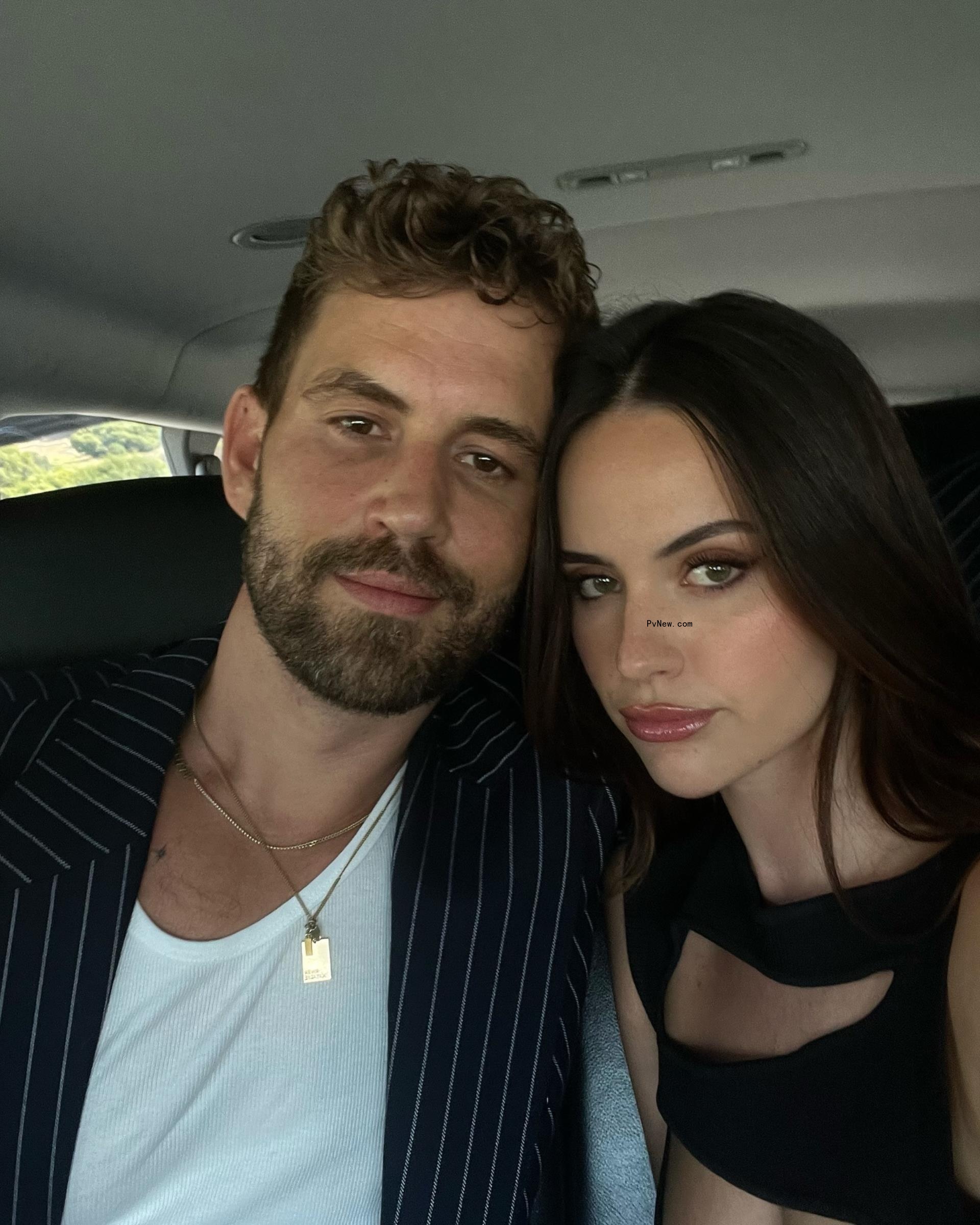 A selfie of Nick Viall and Natalie Joy
