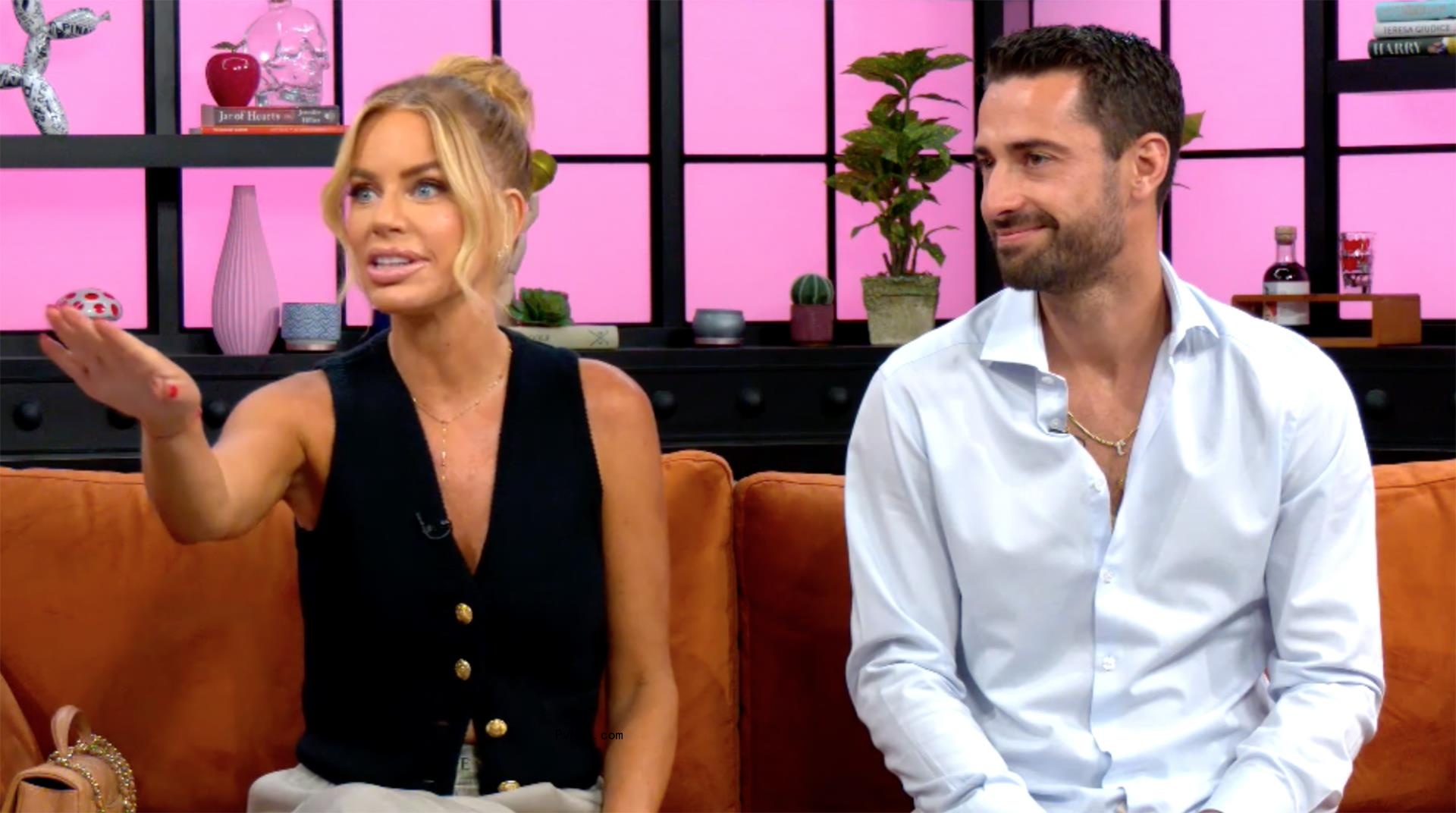 Caroline Stanbury and Sergio Carrallo