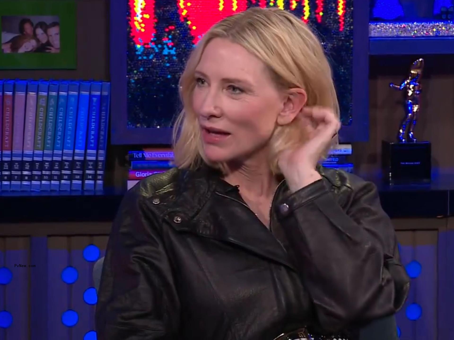 Cate Blanchett chats with Andy Cohen on 