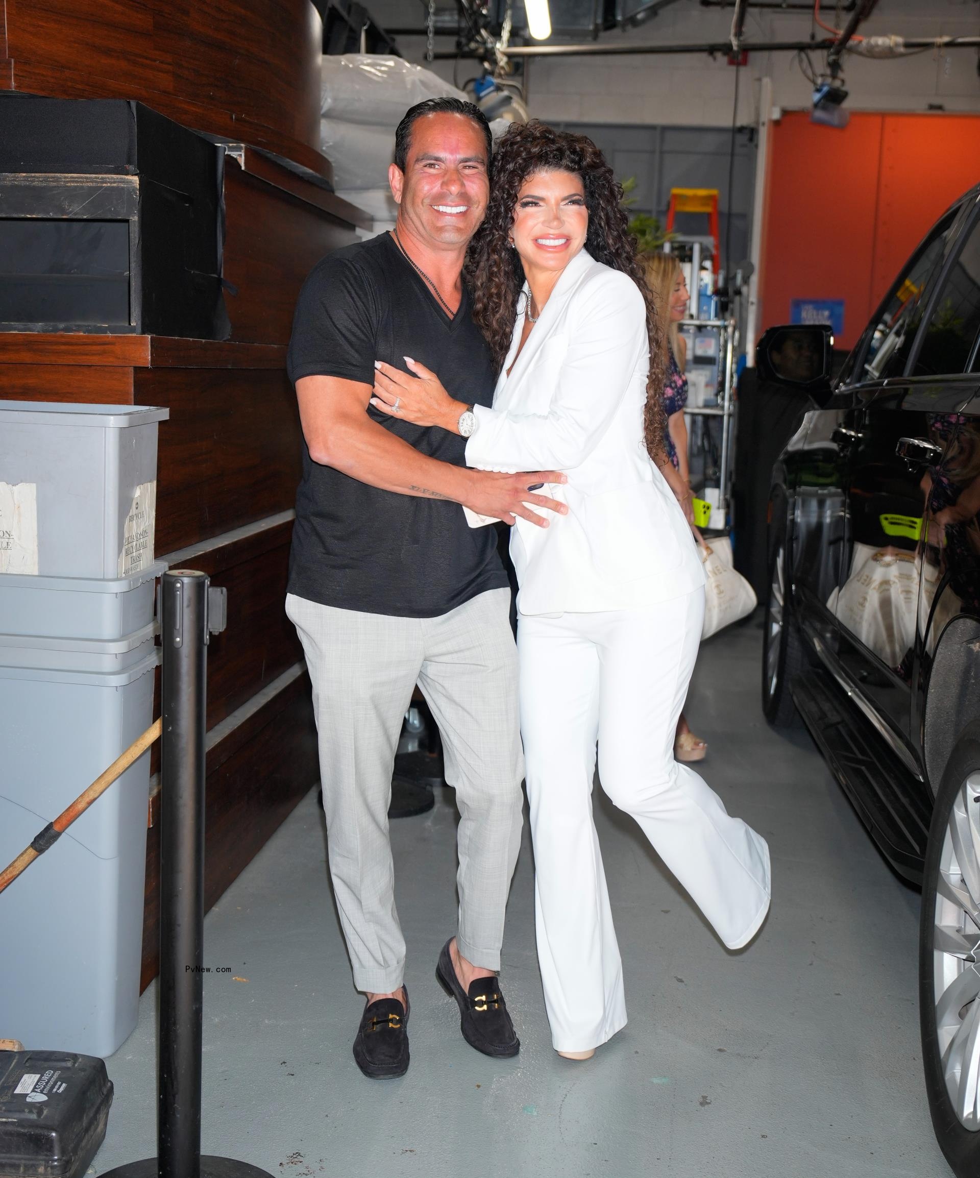 Teresa Giudice and Luis Ruelas in New York City on July 9, 2024