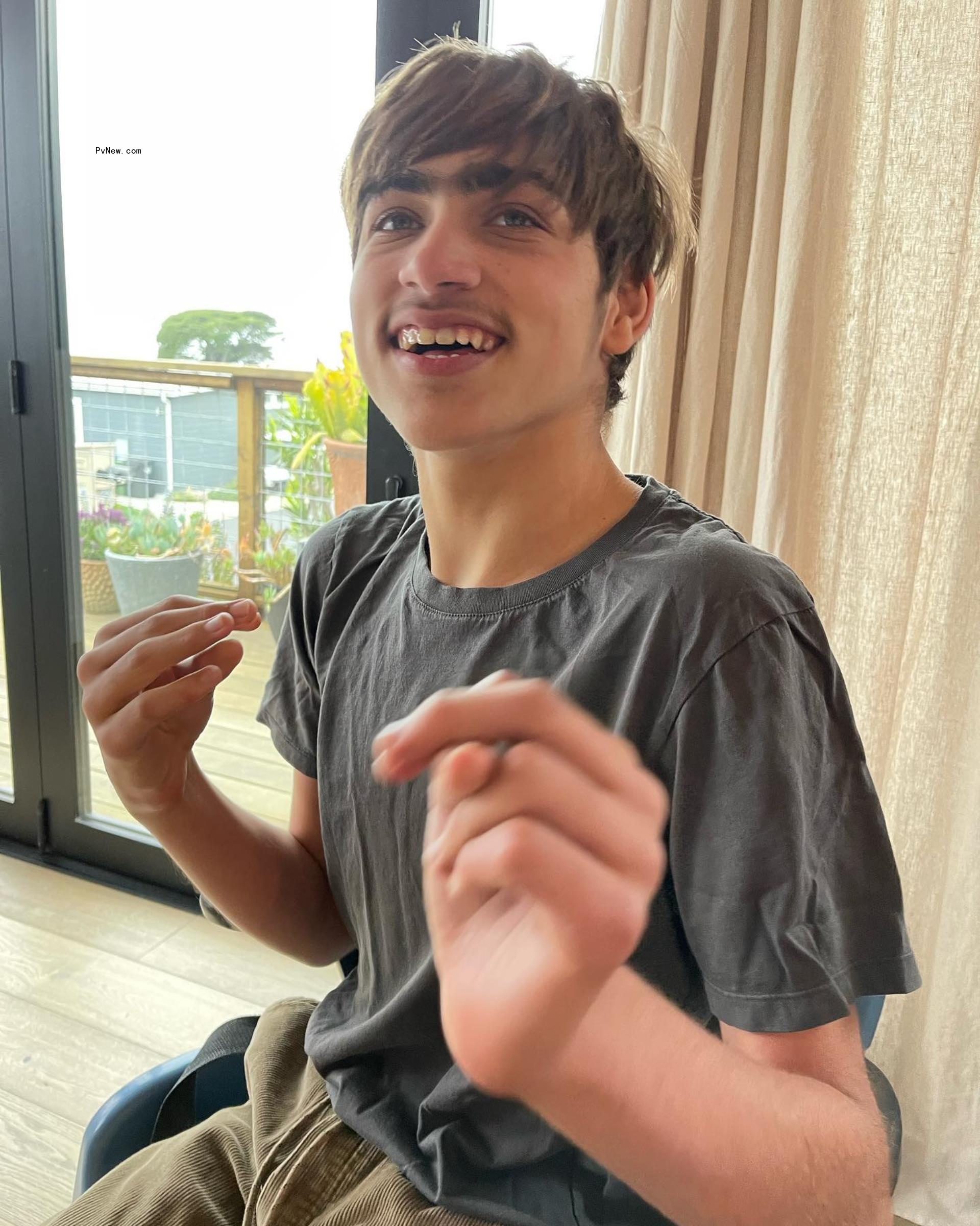 Colin Farrell's son James in Instagram photo