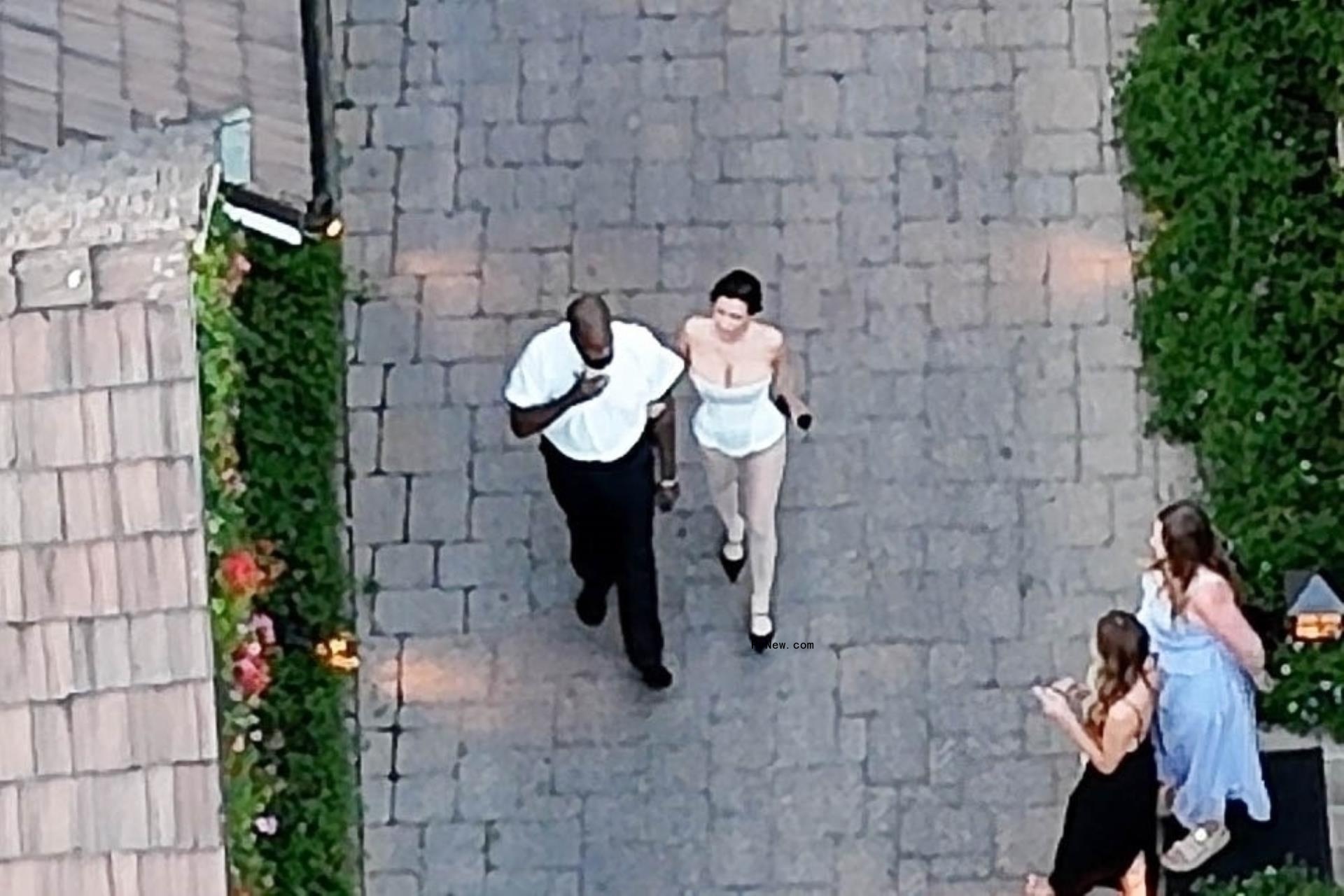 Bianca Censori and Kanye West