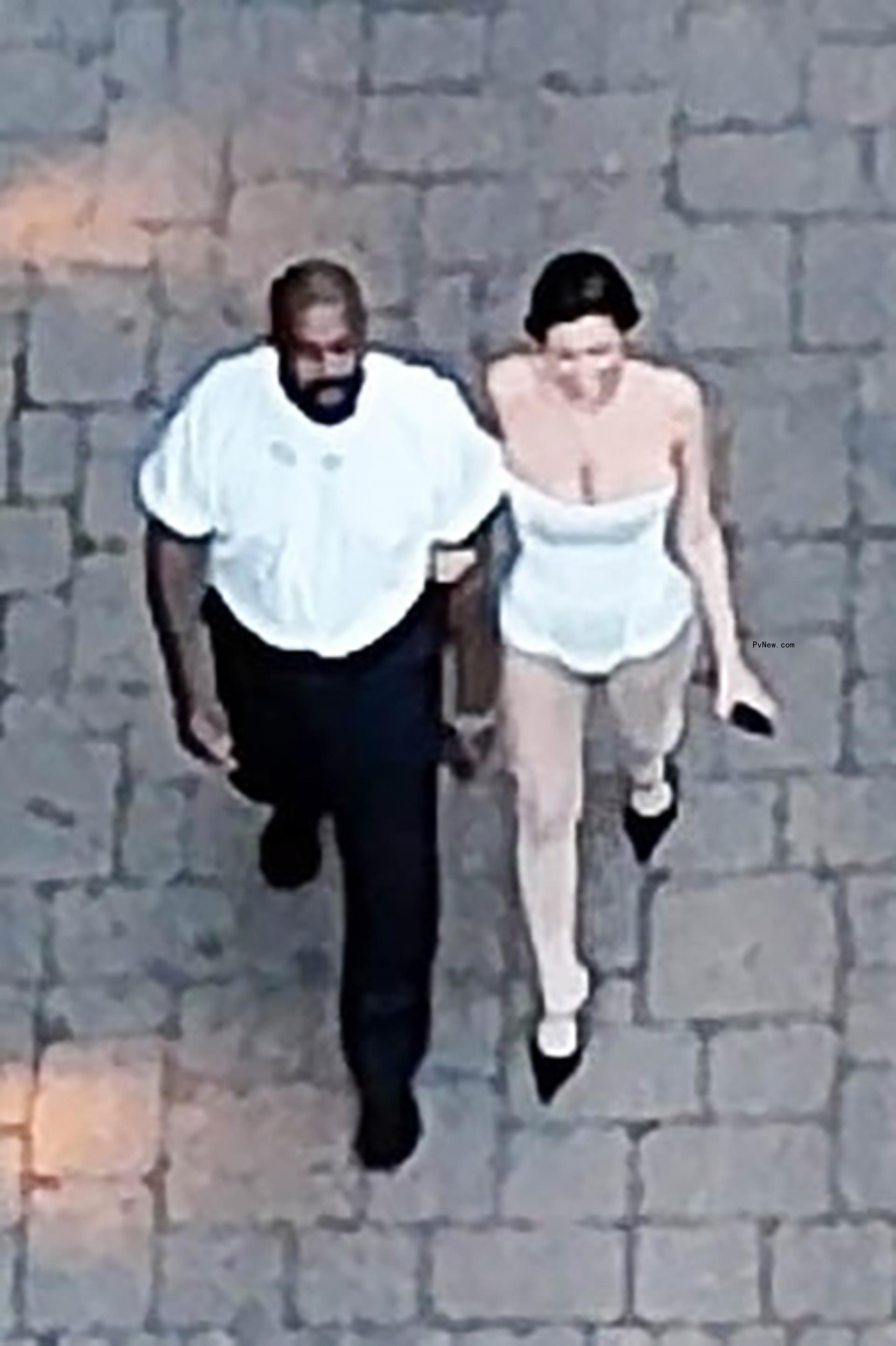 Bianca Censori and Kanye West
