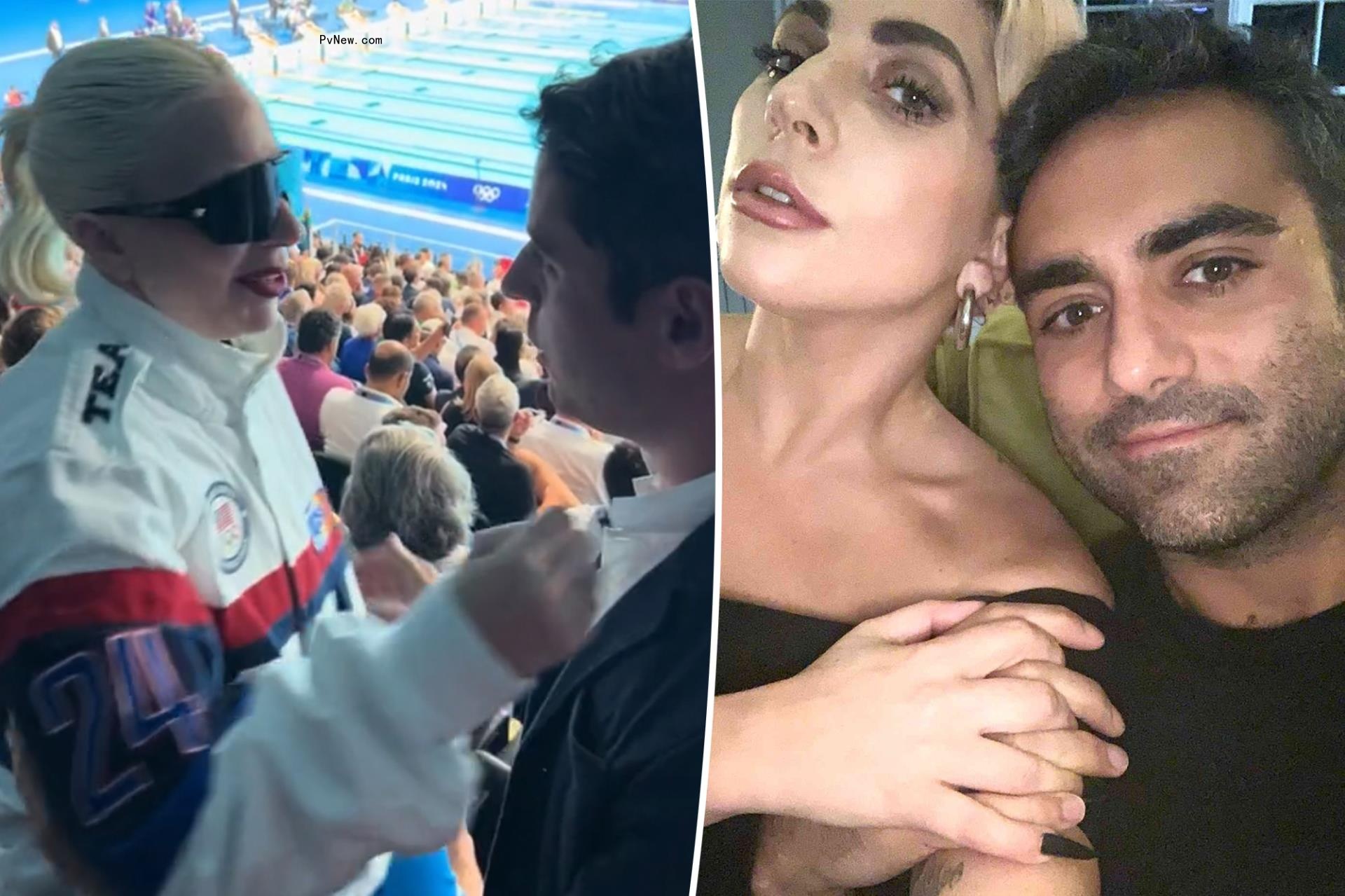 Lady Gaga calls Michael Polansky her ‘fiancé’ at Olympics mo<i></i>nths after sparking engagement rumors with huge diamond