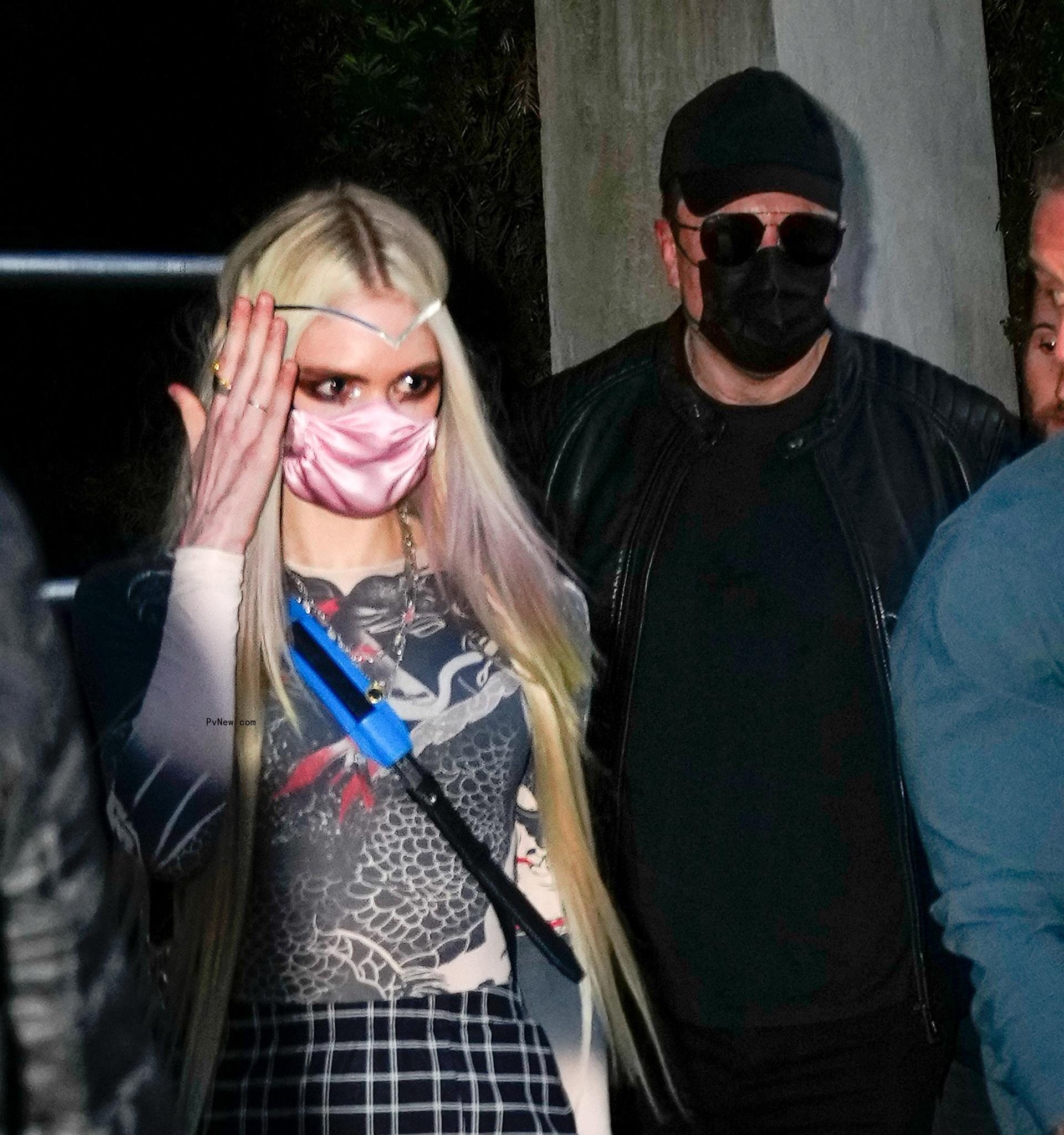 Elon Musk and Grimes in New York City in May 2021.