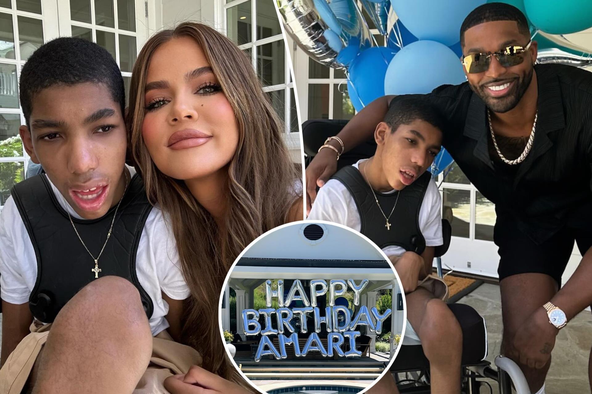 Inside Tristan Thompson’s 18th birthday bash for his brother Amari with ex Khloé Kardashian