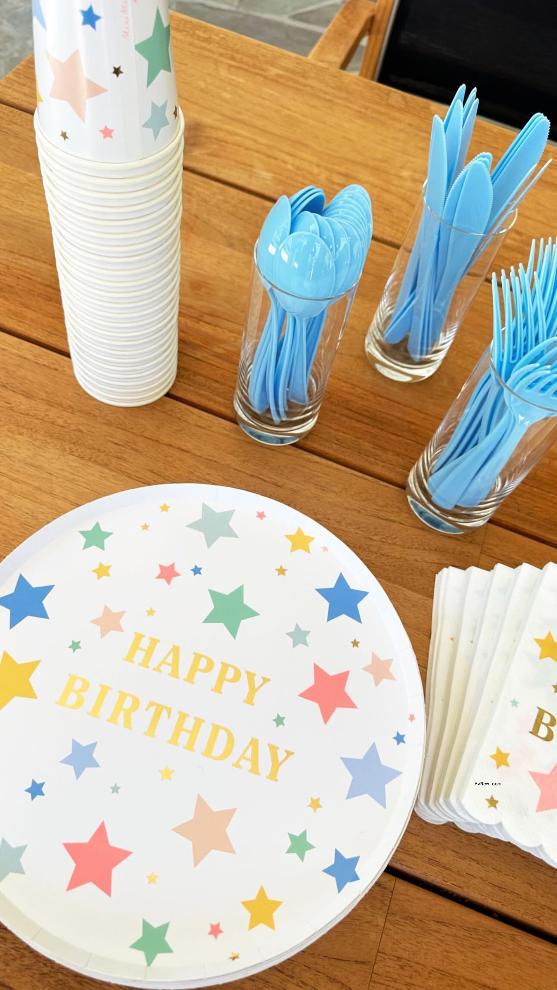 Birthday decorations at Amari Thompson's birthday party.