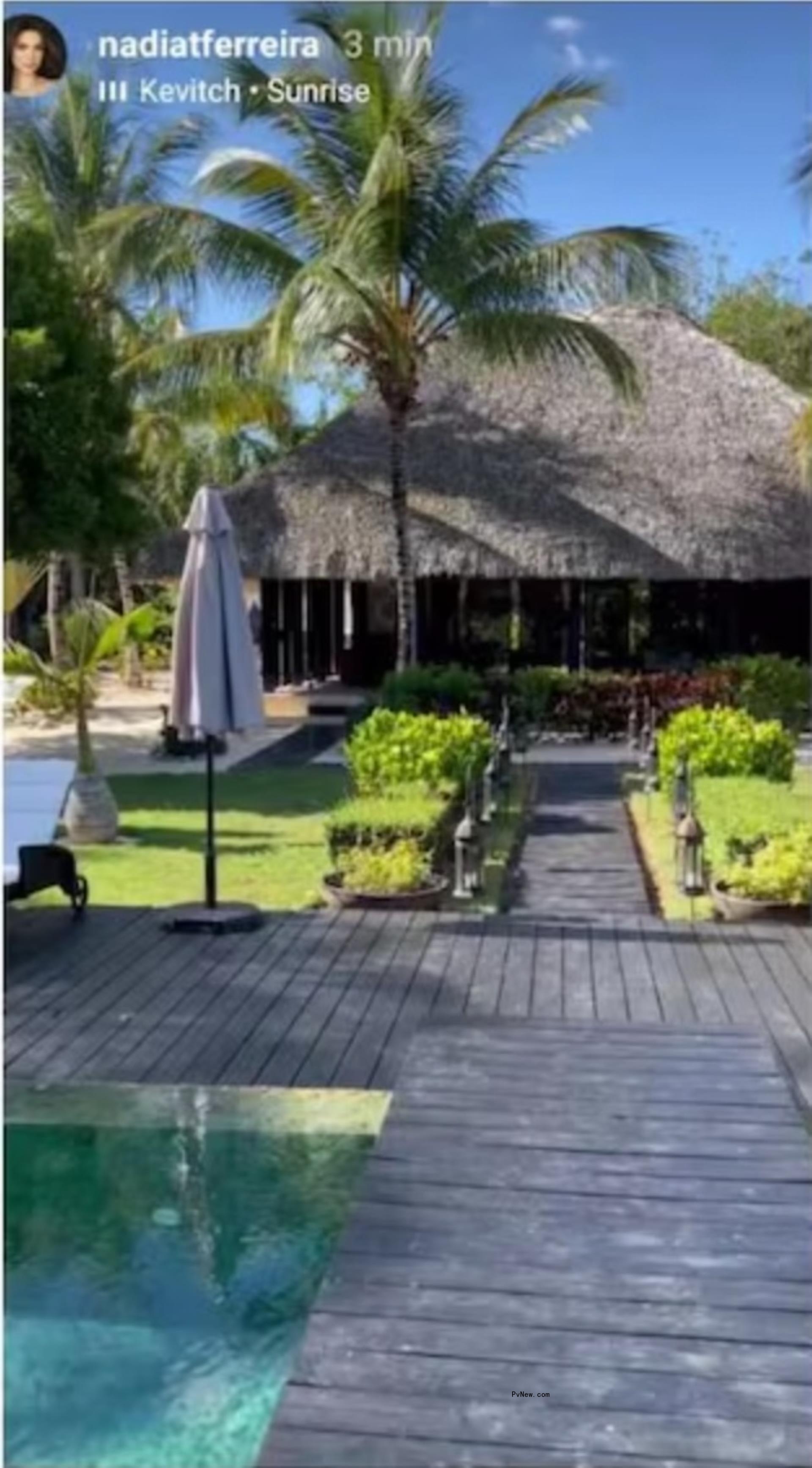 Marc Anthony's home in the Dominican Republic.