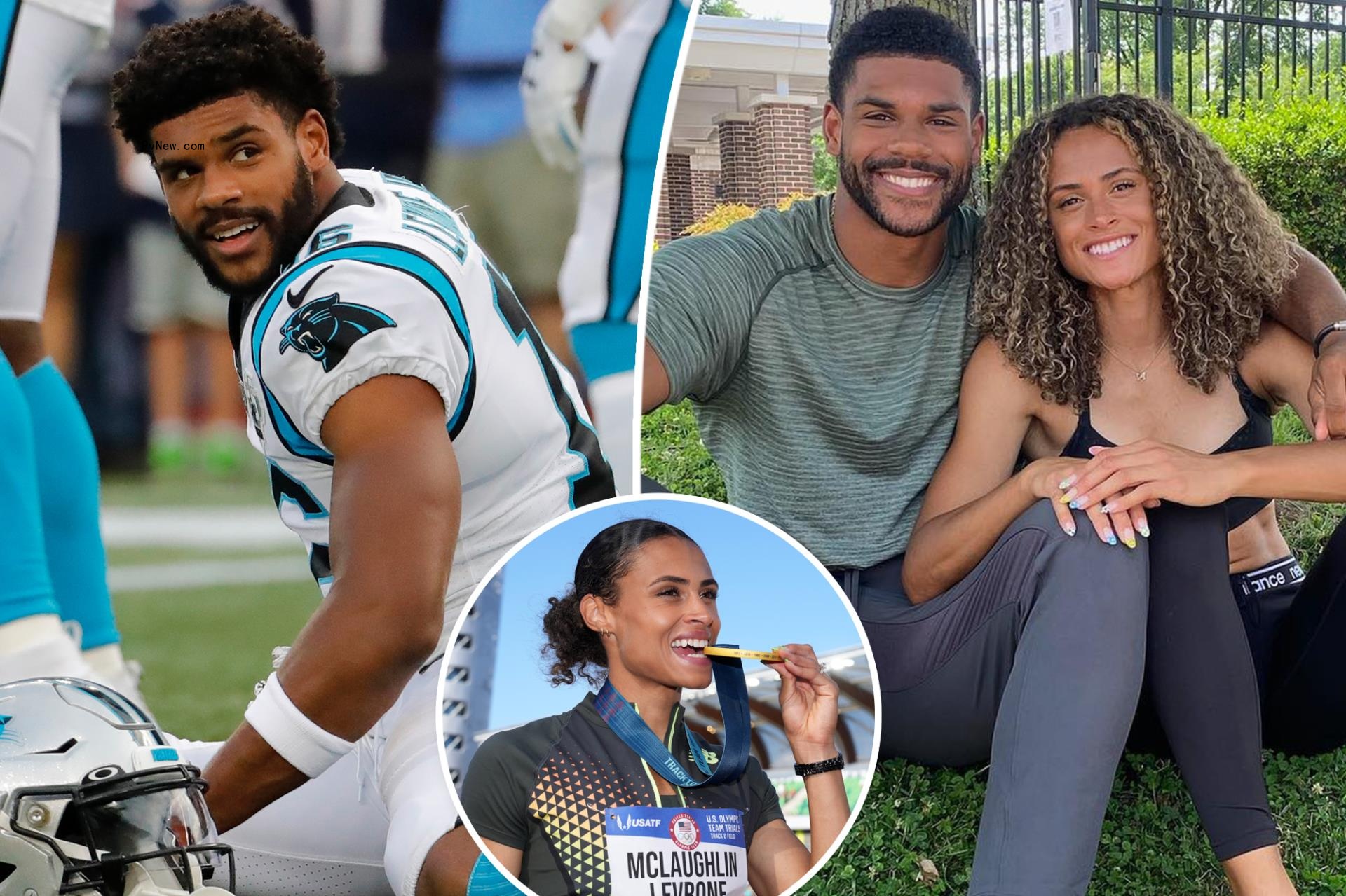 Who is Olympian Sydney McLaughlin’s husband, Andre Levrone Jr.? Everything to know a<i></i>bout the retired NFL player