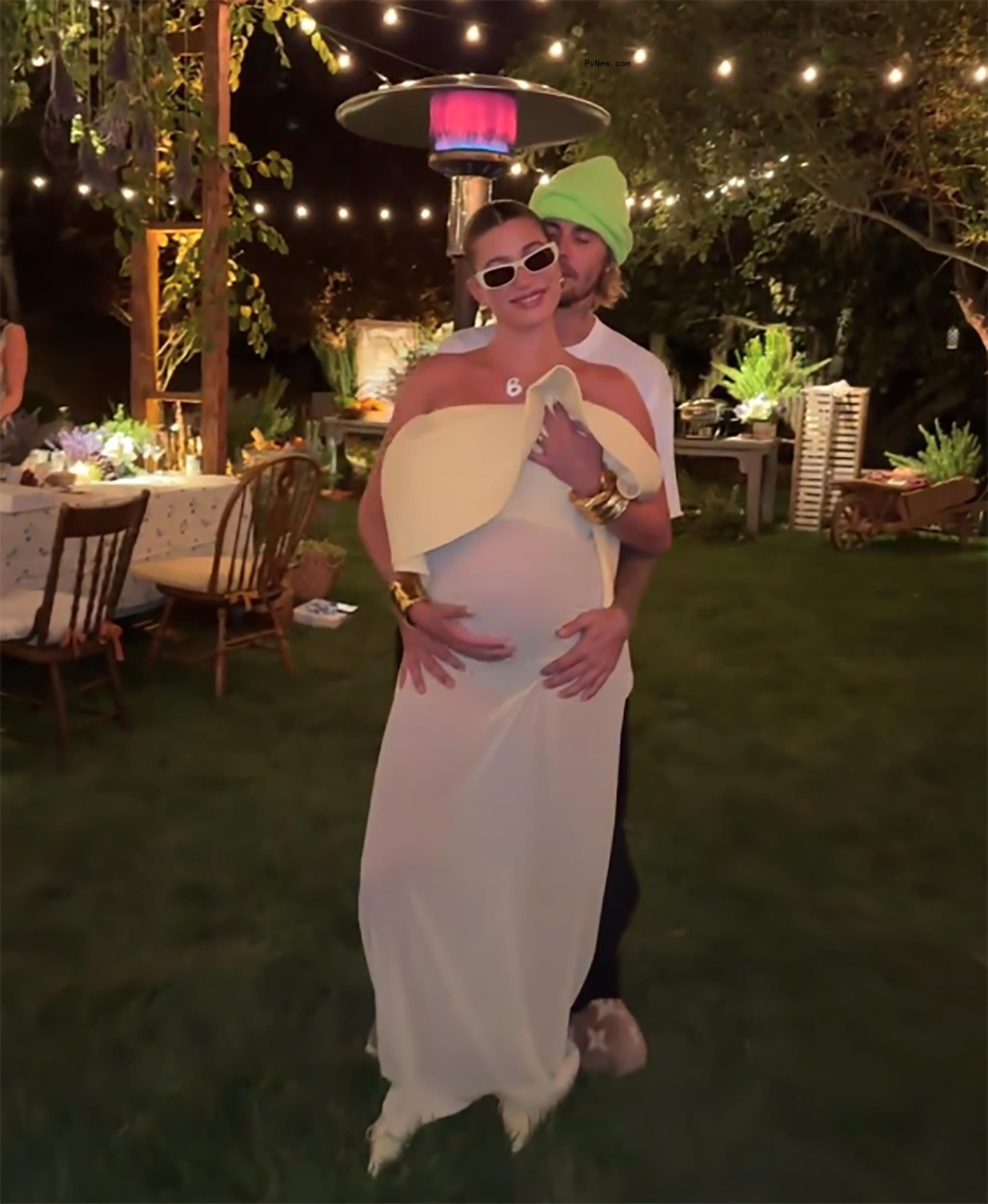 Justin Bieber and pregnant Hailey Bieber