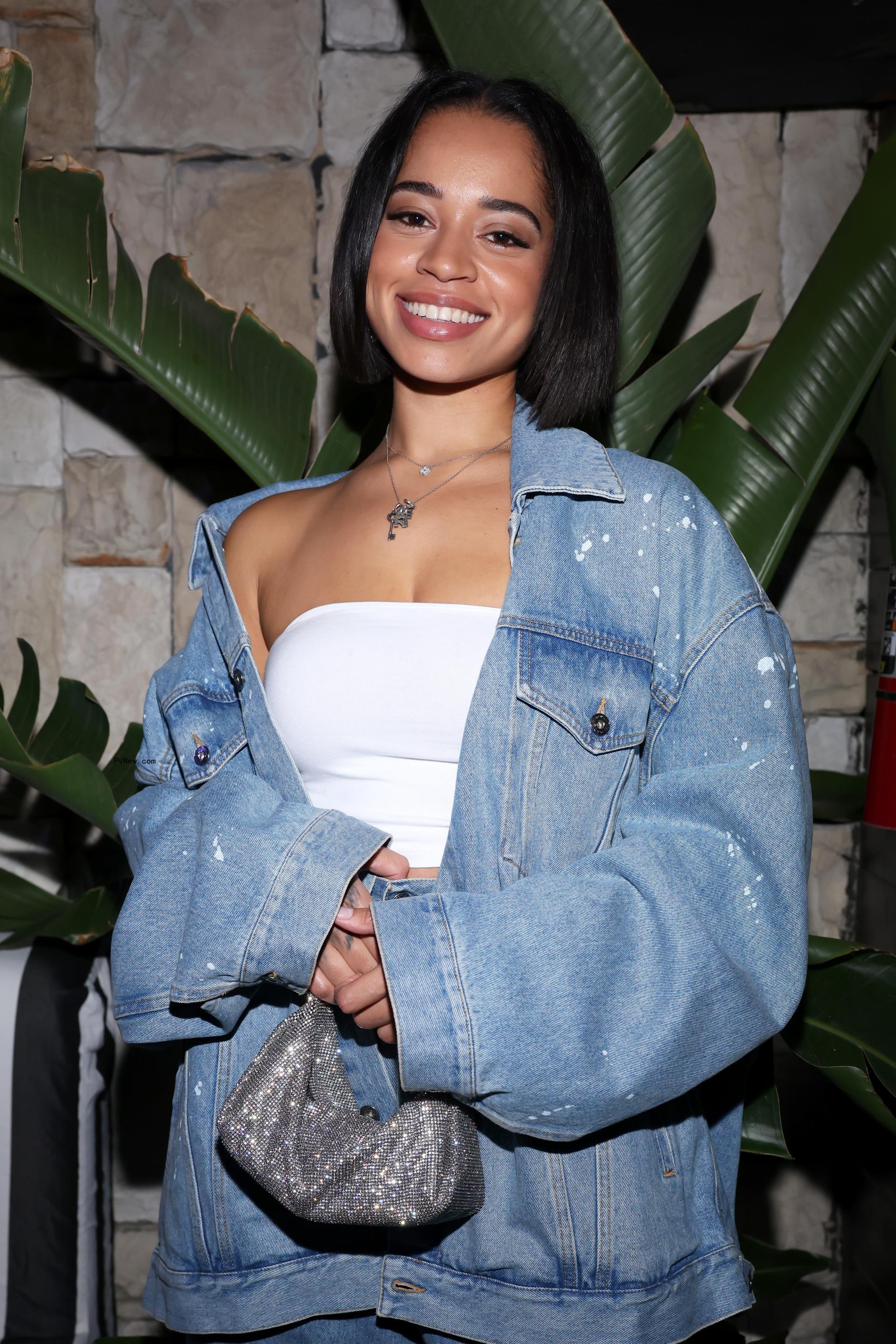 Ella Mai at Victoria Monét's