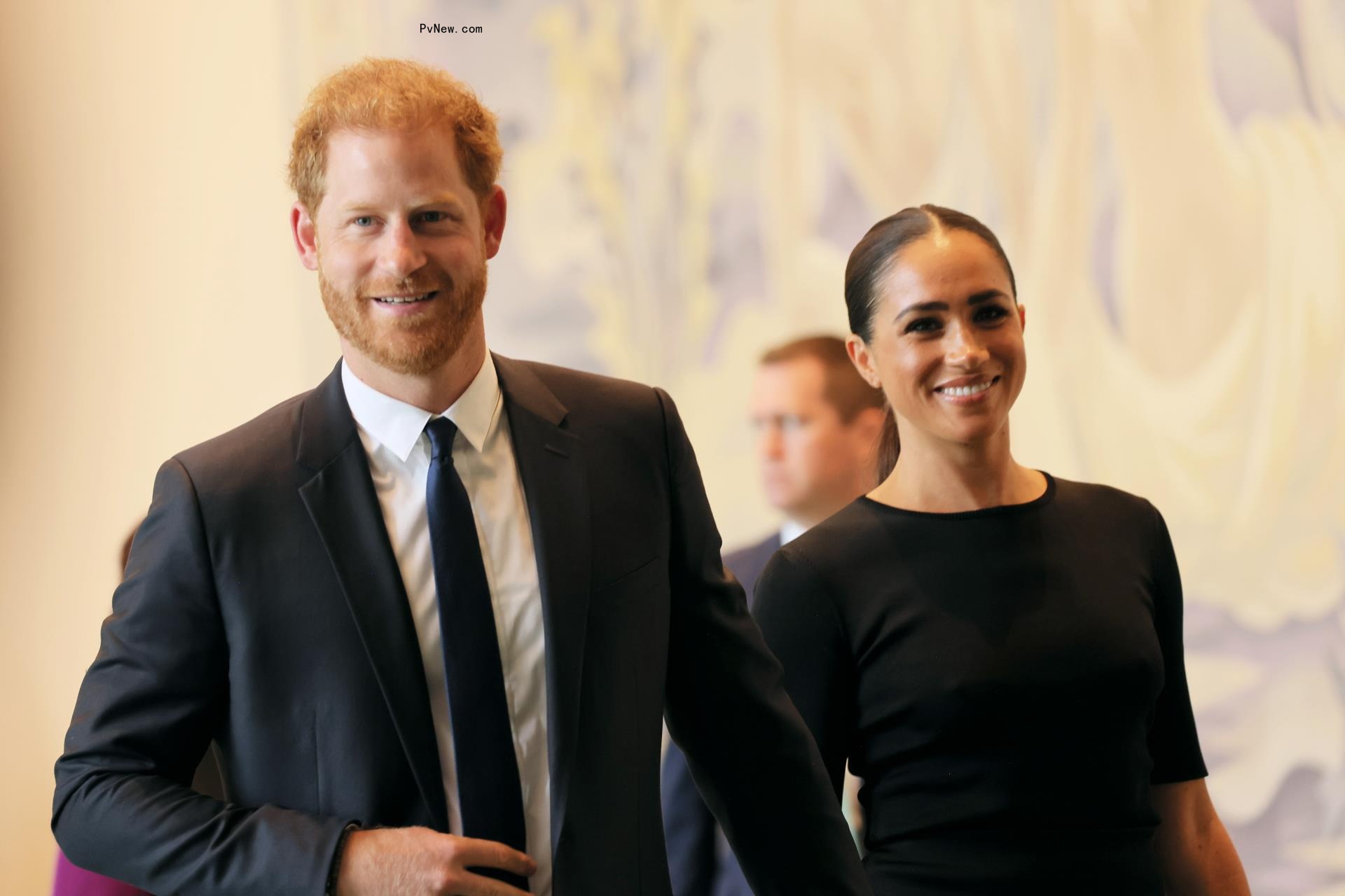 Prince Harry and Meghan Markle at the United Nations Headquarters in July 2022.