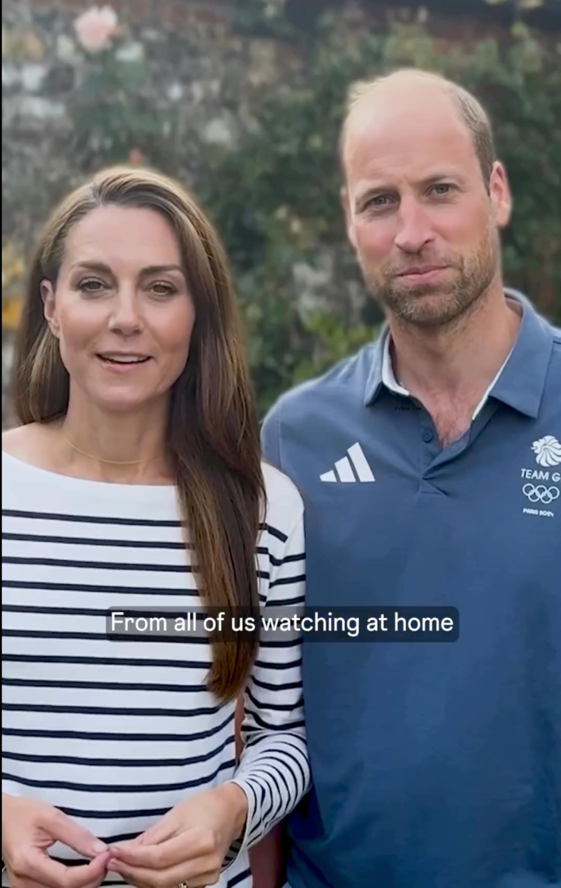 Kate Middleton celebrates Great Britain's Olympians in rare video appearance with Prince William amid cancer battle.