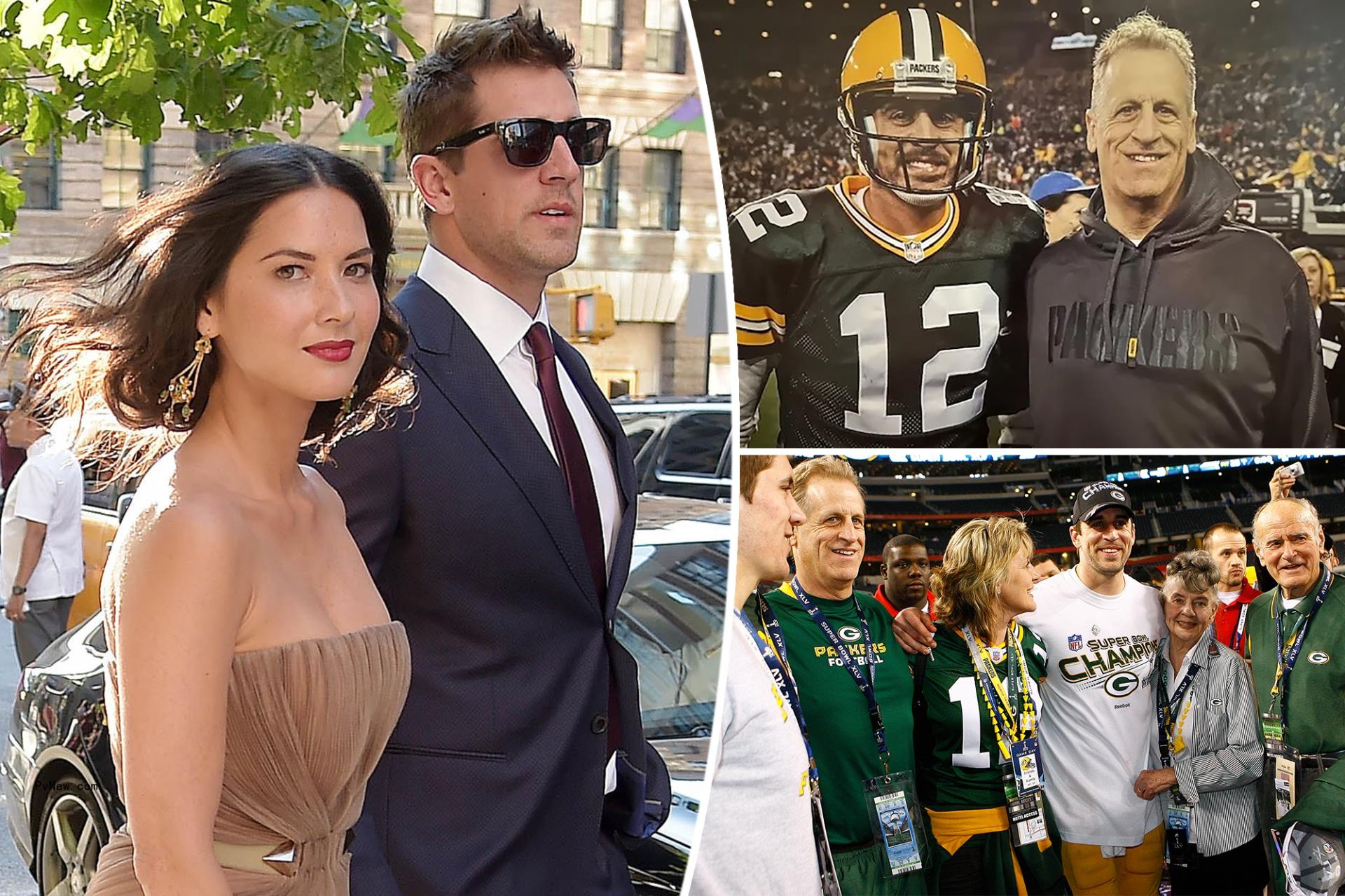 Aaron Rodgers’ dad calls out Olivia Munn for lying a<i></i>bout family dysfunction to ‘make herself look good’