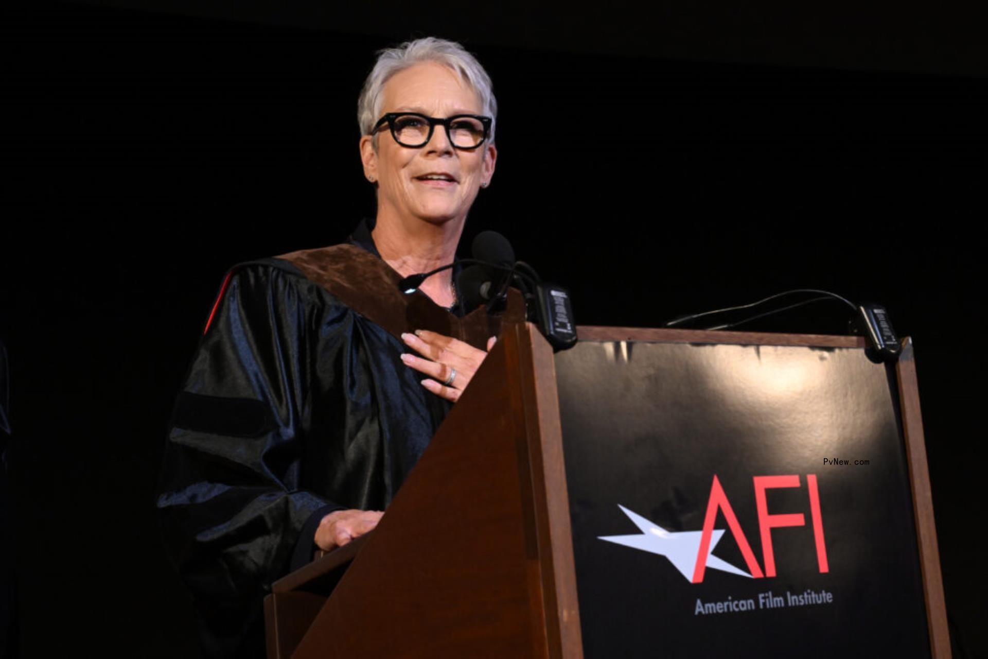 Jamie Lee Curtis Receives Ho<i></i>norary Degree From American Film Institute: ‘I Am the Representation of the Underachiever Who Has Achieved’