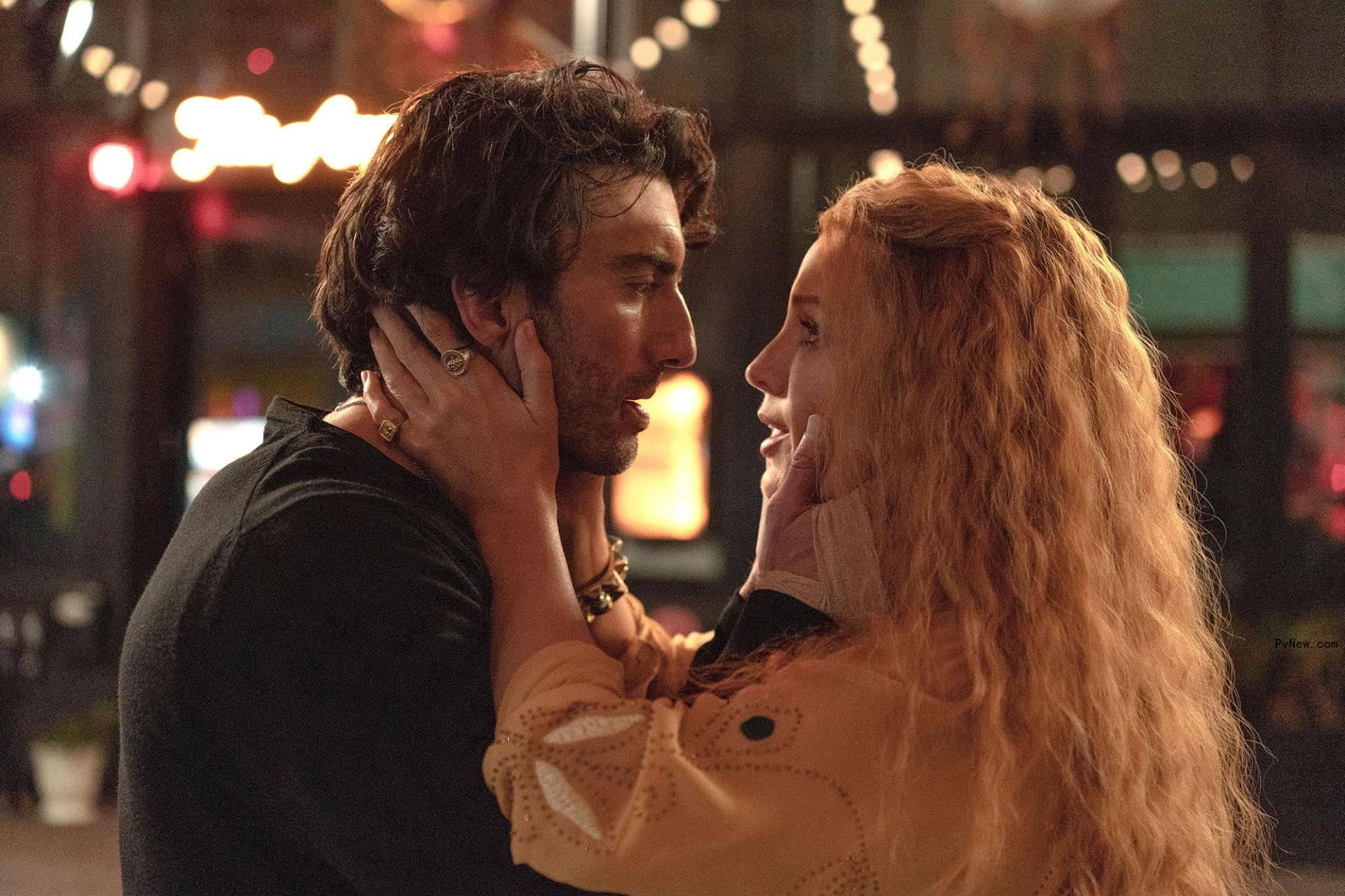 Blake Lively and Justin Baldoni in 