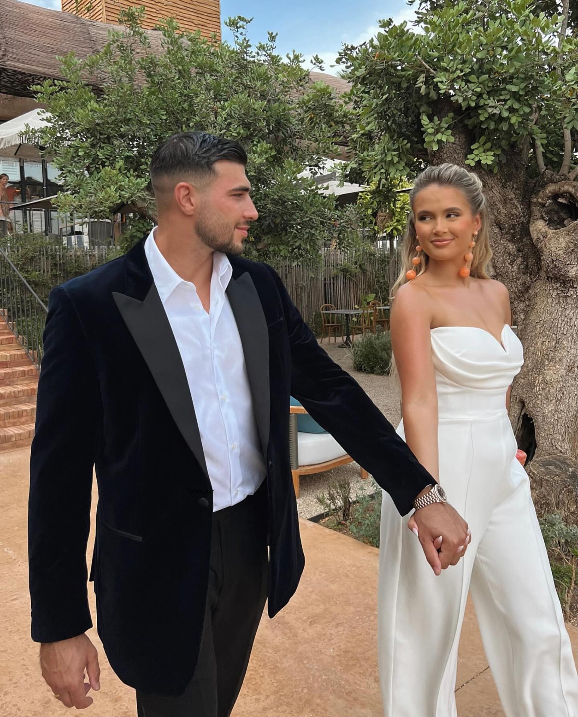 ‘Love Island’ star Molly-Mae Hague with Tommy Fury.