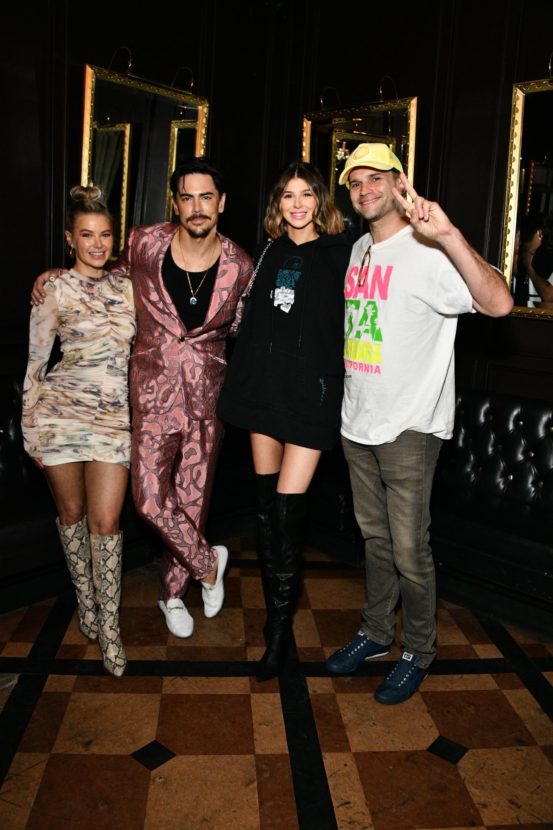 Tom Sandoval, Ariana Madix, Tom Schwartz and Raquel Leviss