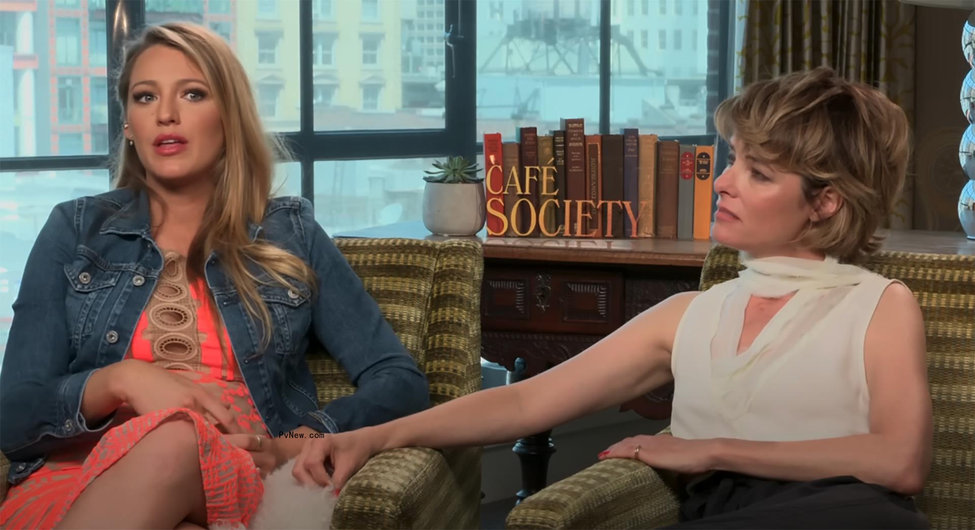 Blake Lively and Parker Posey in 2016 interview