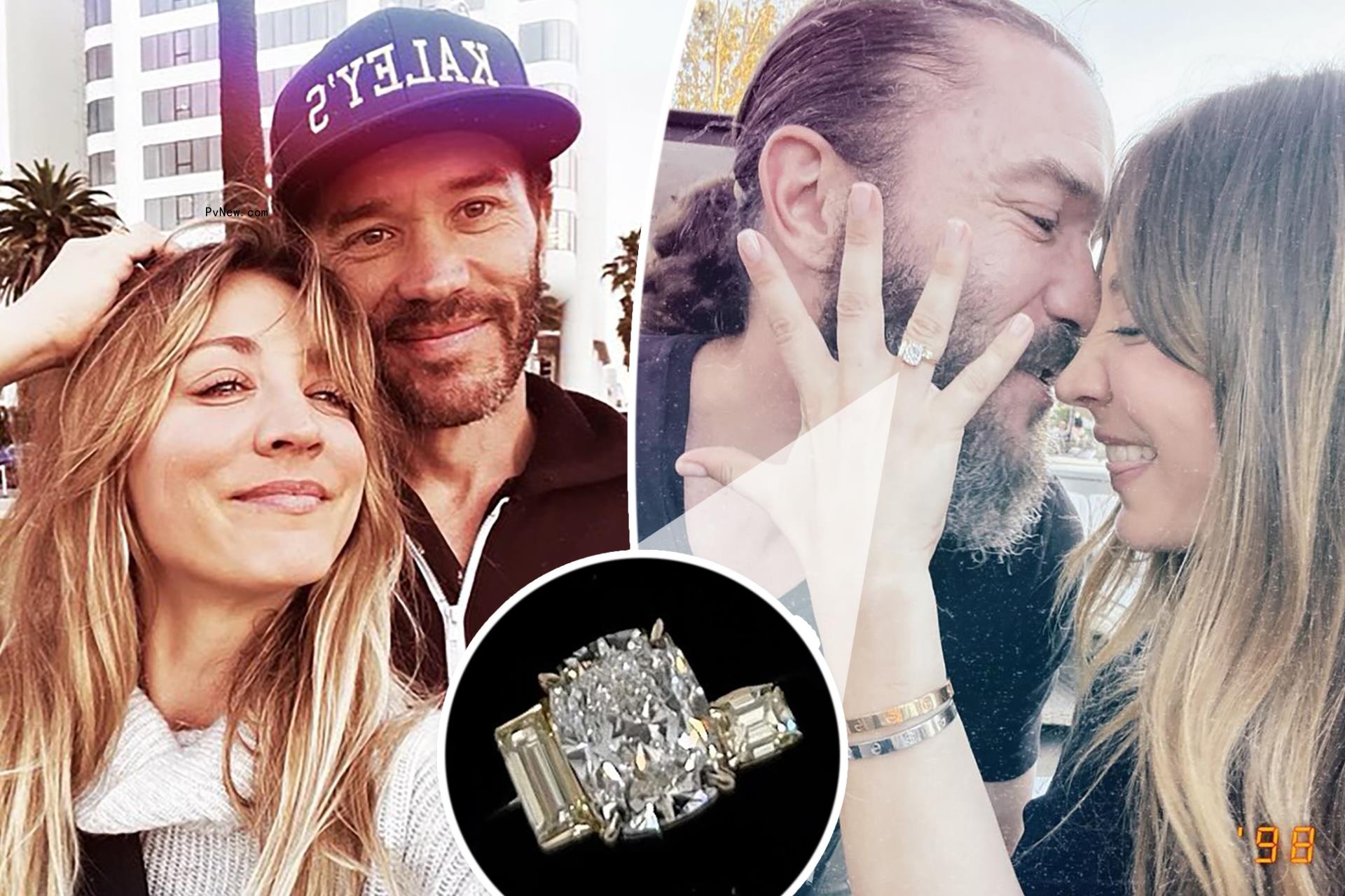 All a<i></i>bout Kaley Cuoco’s symbolic ‘three-piece’ engagement ring from Tom Pelphrey