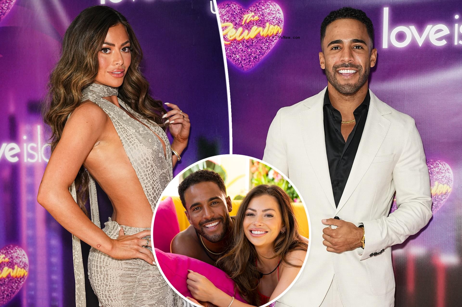 ‘Love Island USA’ stars Nicole Jacky, Kendall Washington keep their distance at reunio<i></i>n taping after video leak