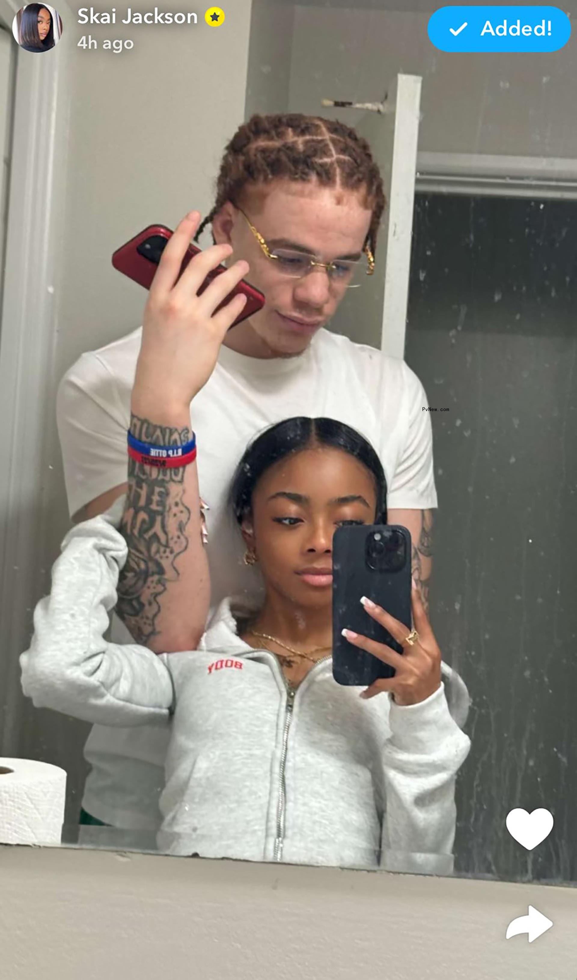 Skai Jackson and boyfriend