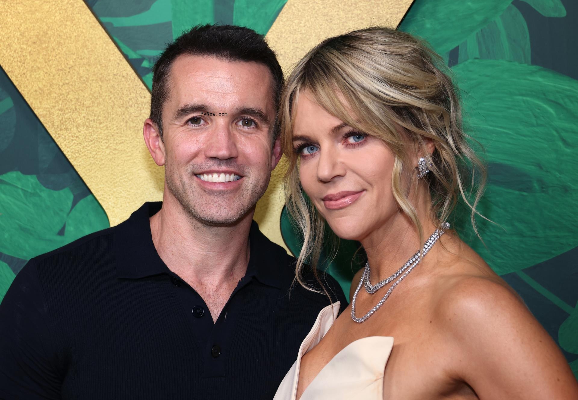 Emmy Duo Kaitlin Olson and Rob McElhenney on Their ‘Hacks’ and ‘Welcome to Wrexham’ Nominations — and How His ‘Deadpool & Wolverine’ Cameo Was Cut