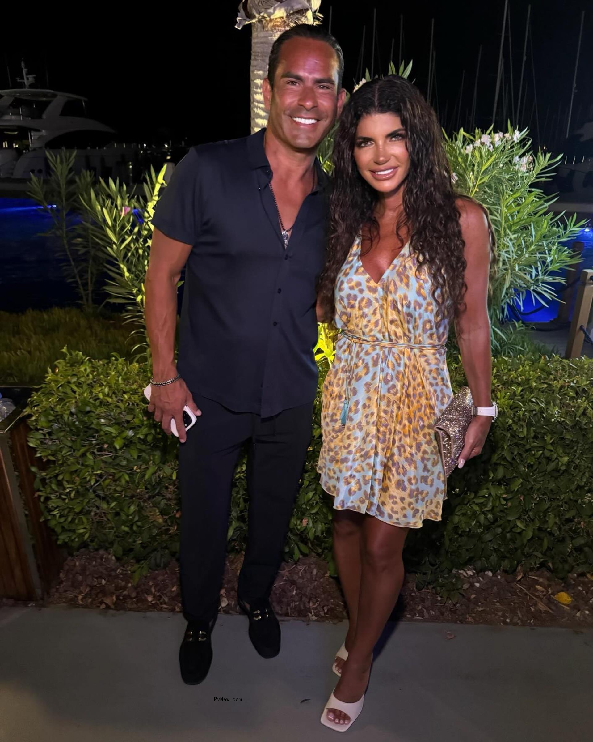 Luis Ruelas and Teresa Giudice on Instagram in August 2024