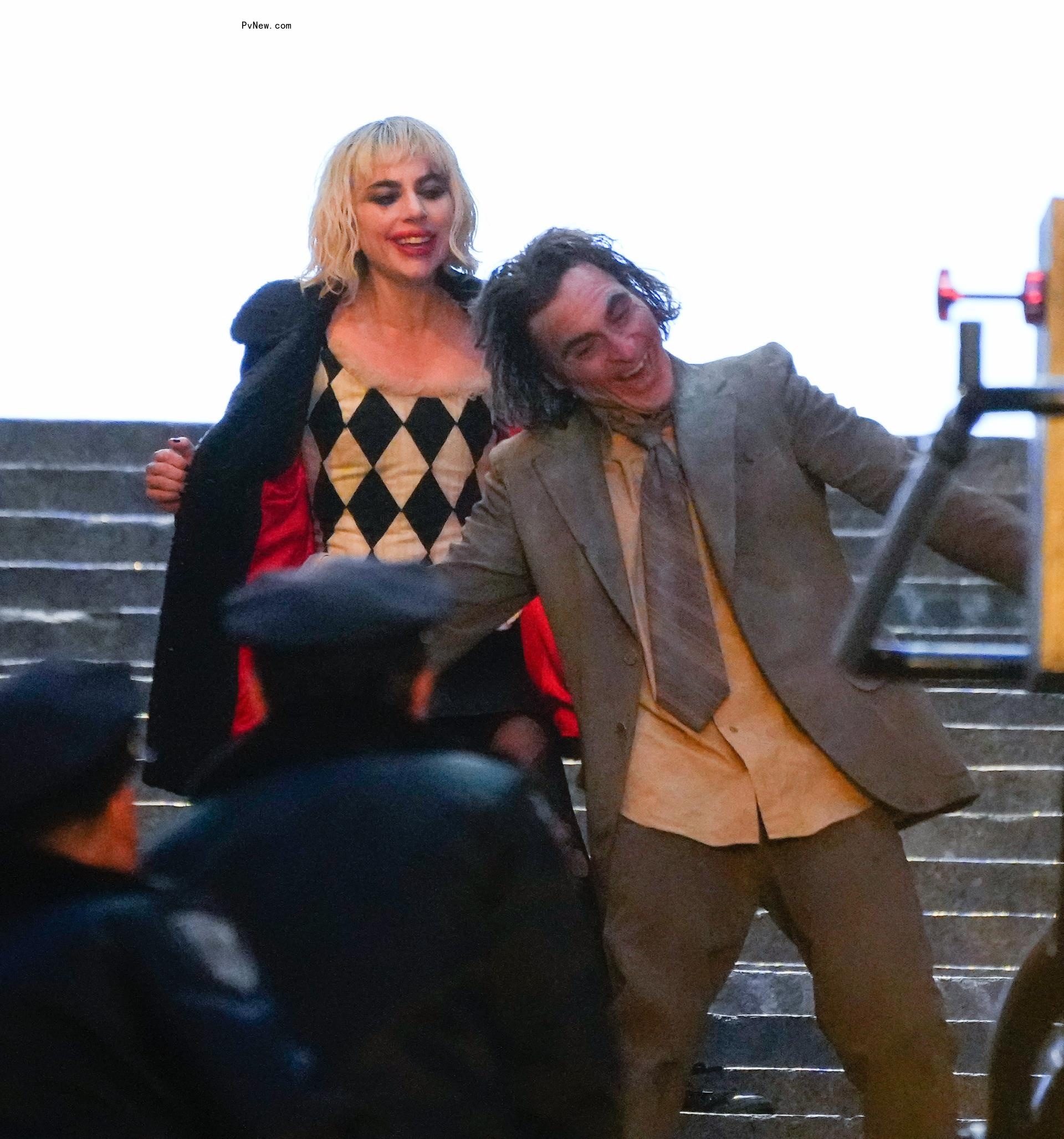 Lady Gaga and Joaquin Phoenix