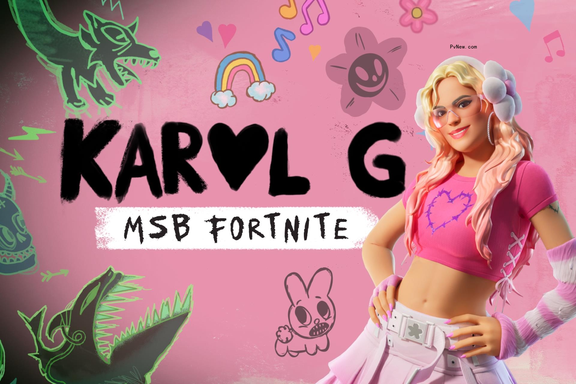 ‘Fortnite Festival’ Sets Karol G as Headliner for Season 5