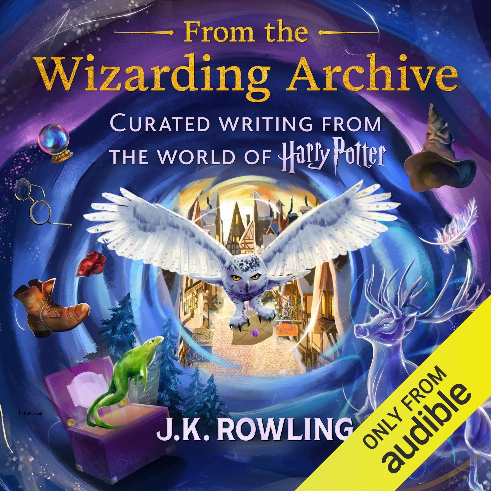 J.K. Rowling’s Articles a<i></i>bout the Secrets of the Harry Potter Wizarding World to Be Available in Audio Format for First Time