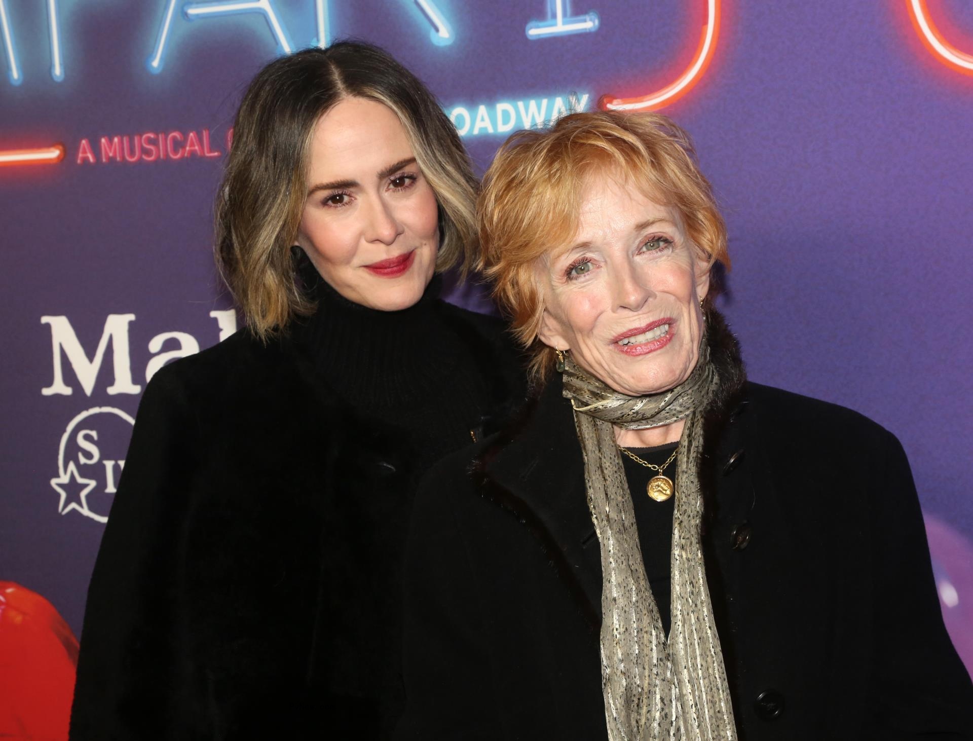 Sarah Paulson and Holland Taylor at 