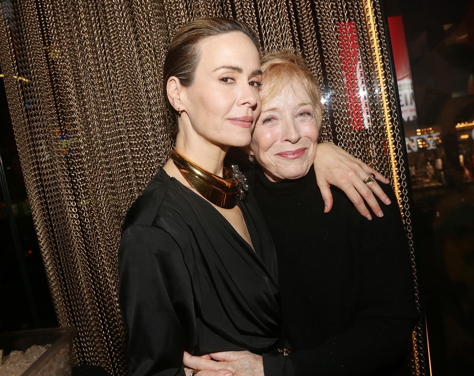 Sarah Paulson and Holland Taylor at 