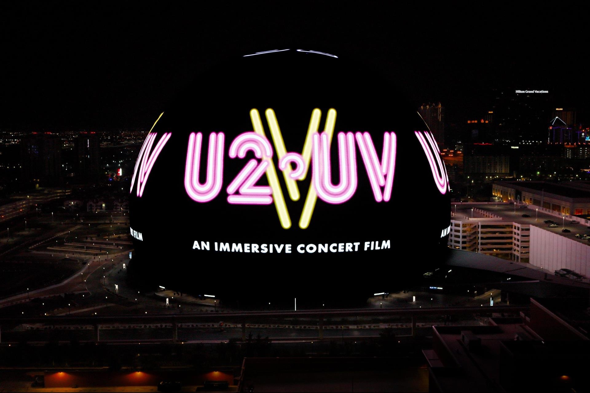 U2 to Debut Edge-Directed Immersive Co<i></i>ncert Film ‘V-U2’ at Sphere Las Vegas