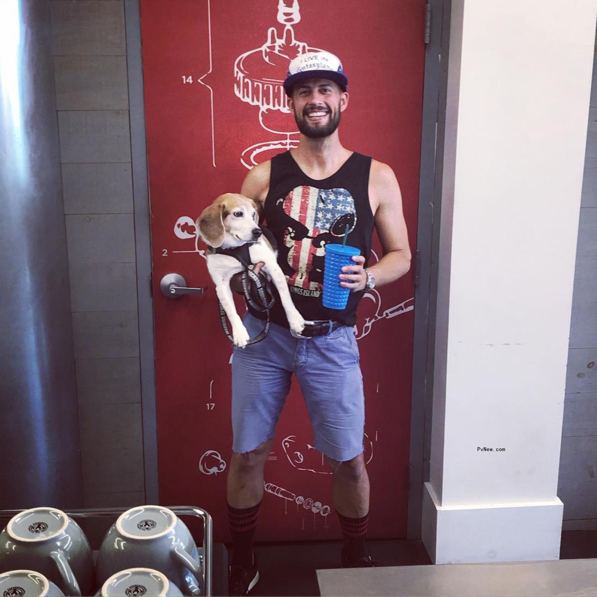 Lady Gaga's dog walker Ryan Fischer