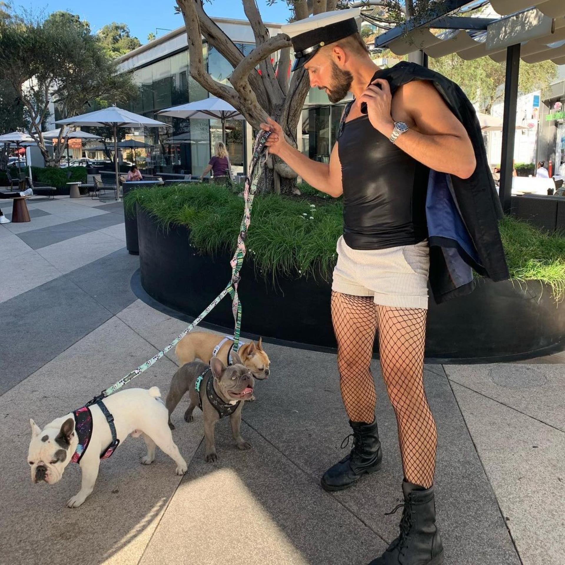 Lady Gaga's dog walker Ryan Fischer