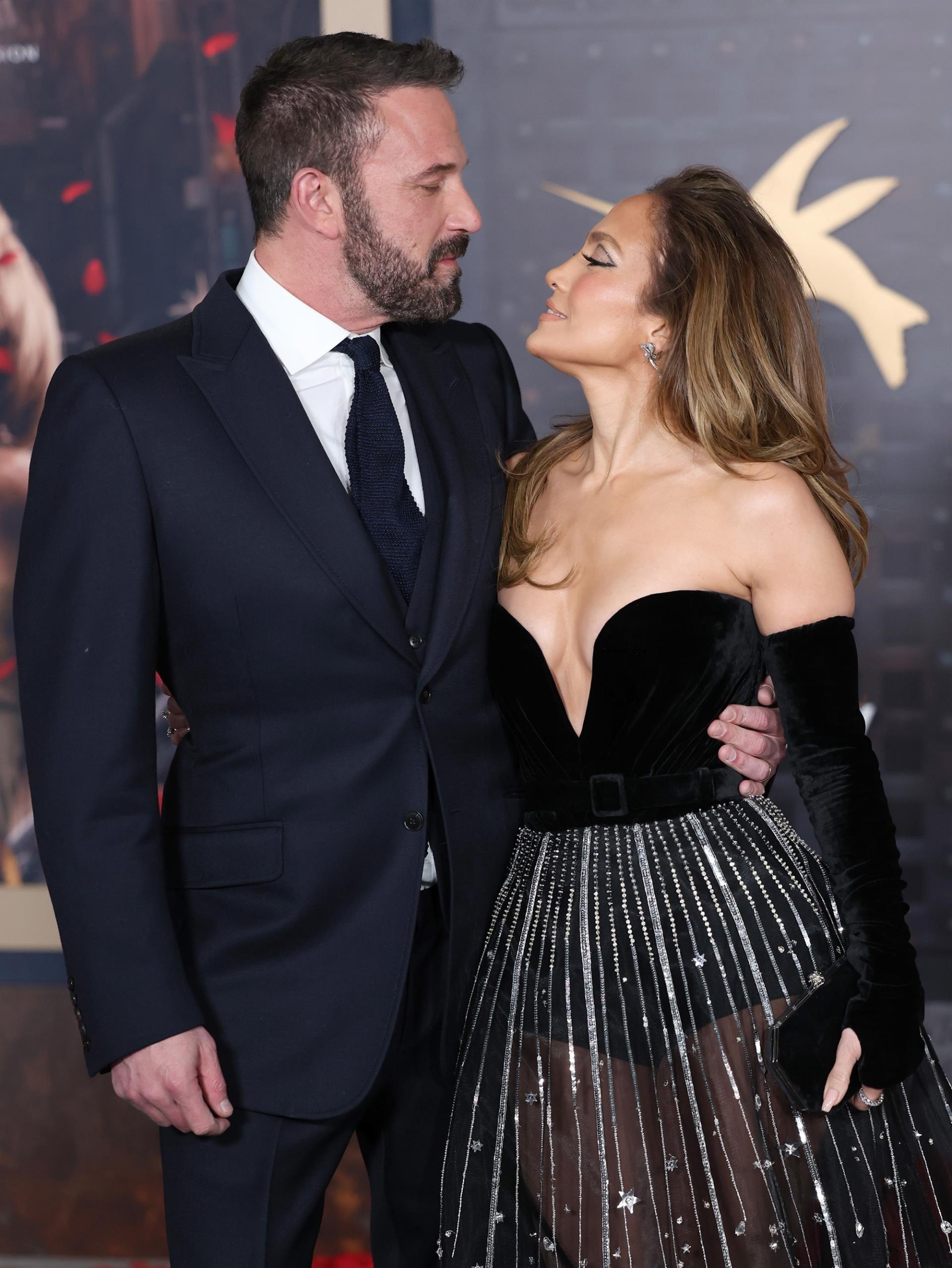 Ben Affleck and Jennifer Lopez attend the Los Angeles premiere of Amazon MGM Studios 